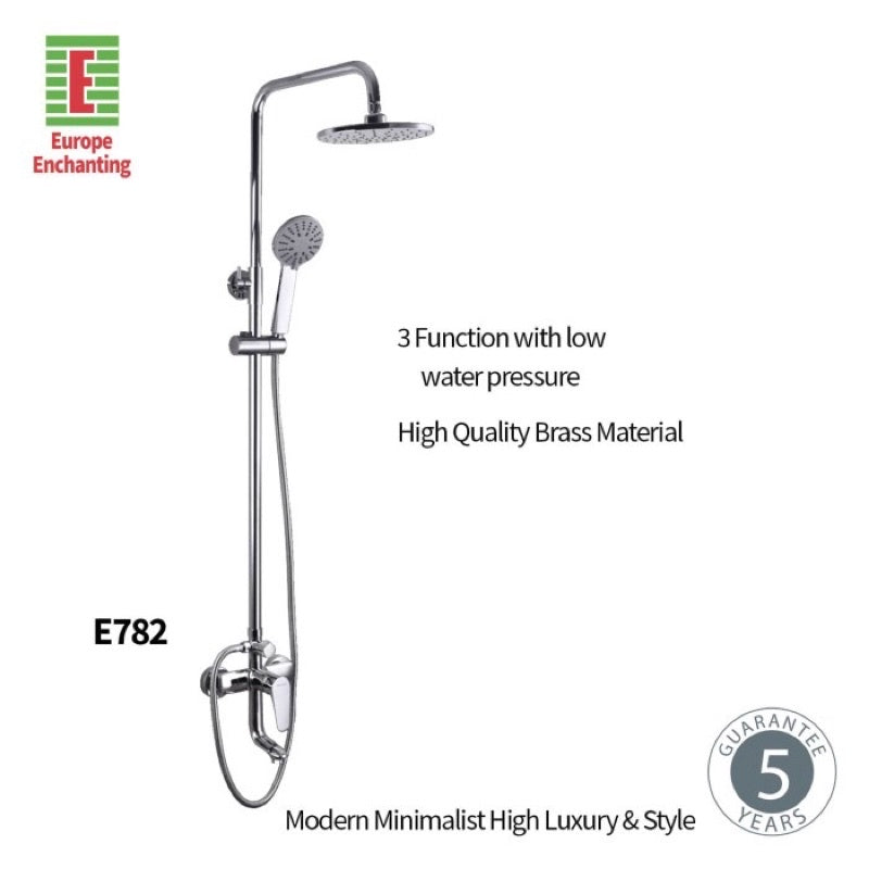 Enchanting Shower Set Mandi E782 Bergaransi
