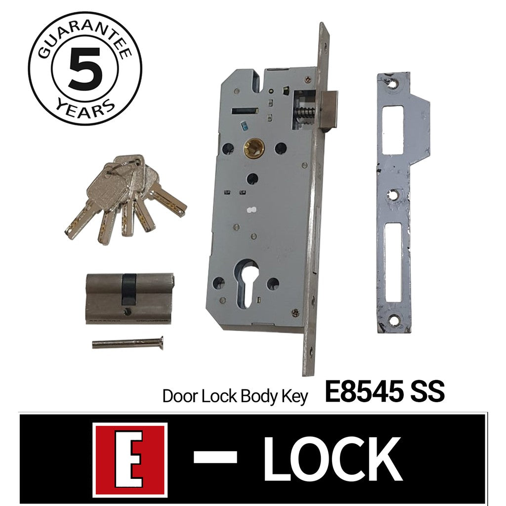 Enchanting Body Kunci Pintu Elock/Isi Kunci Pintu Stainless Steel E8545SS