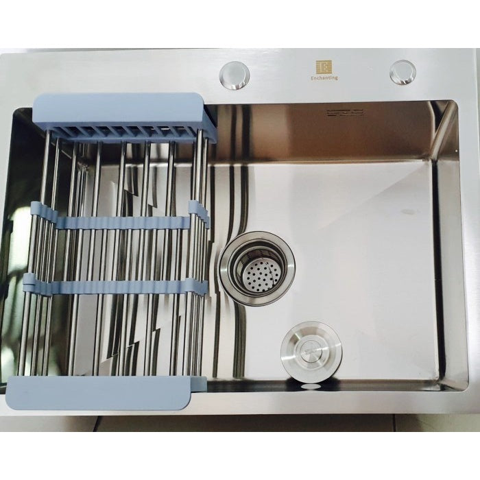 SET Kitchen Sink Dapur / Bak Cuci Piring Europe Enchanting E1079 ( Free Kran Cuci Piring )