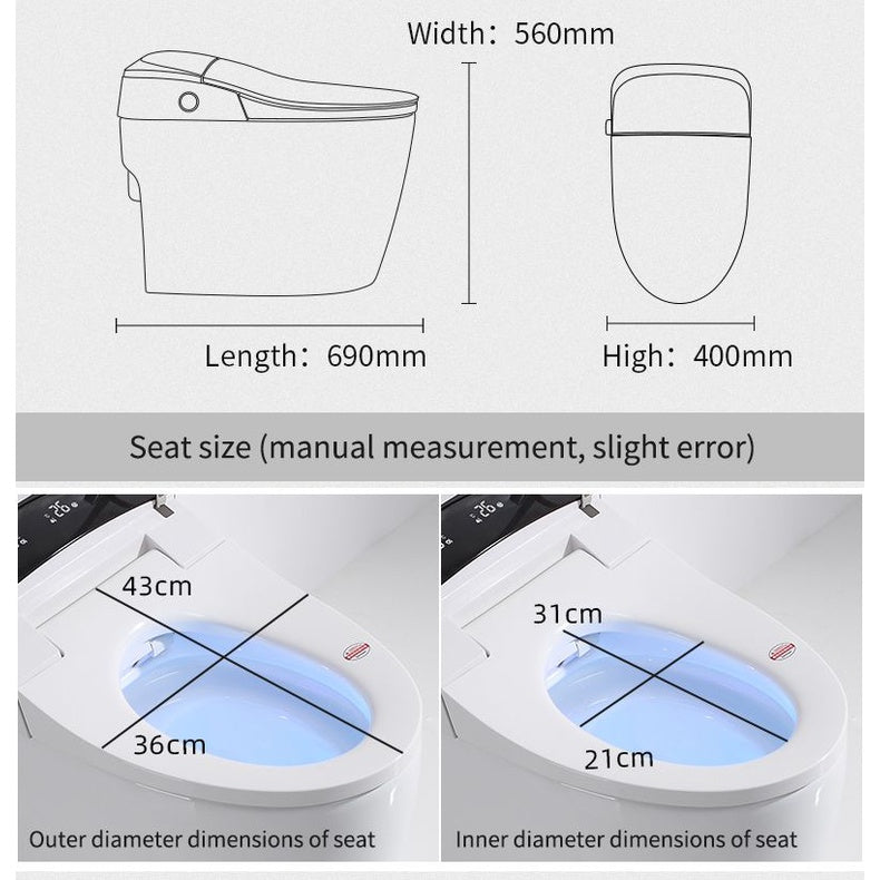 Smart Toilet Europe Enchanting E010 Automatic