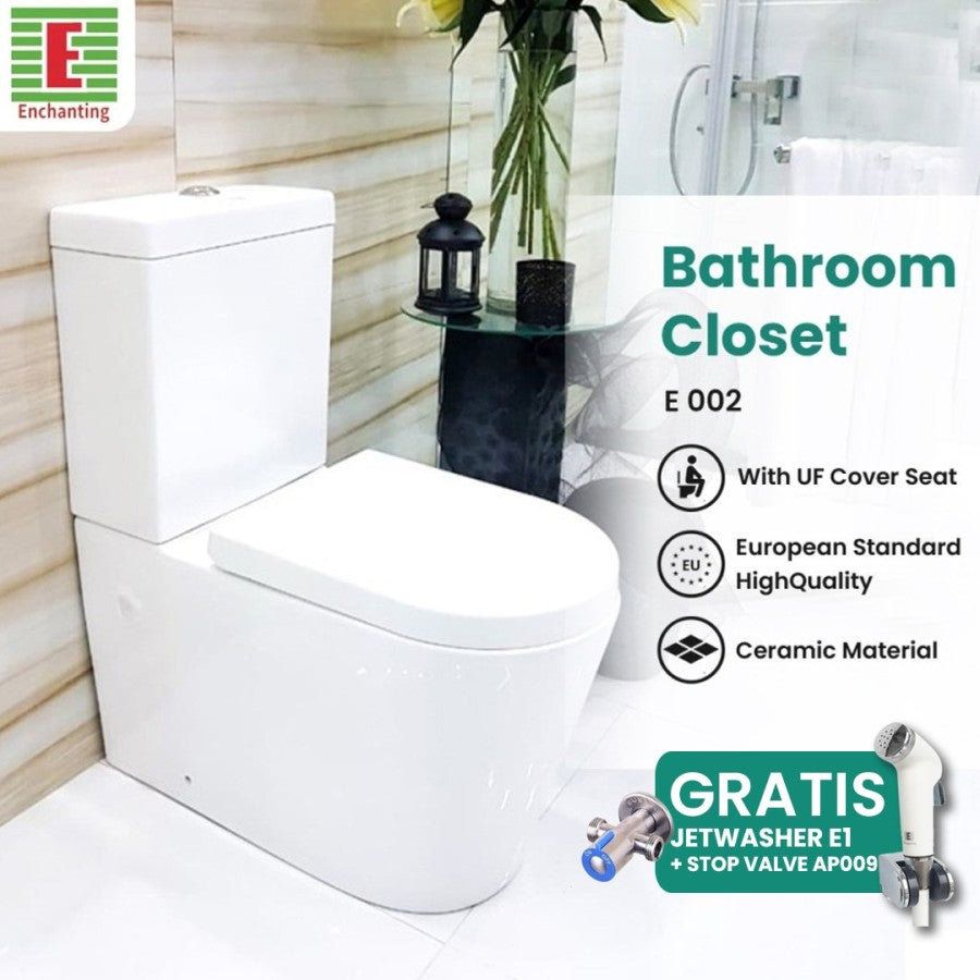 Toilet / Kloset Duduk Europe Enchanting E002