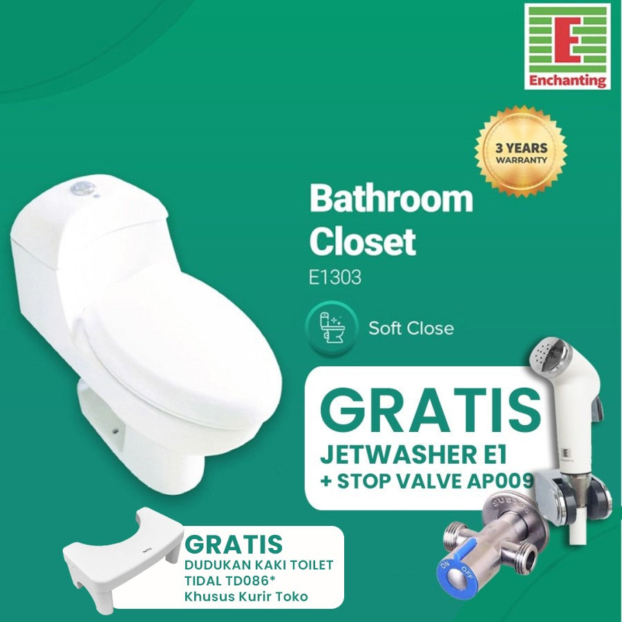 Toilet / Kloset Duduk Europe Enchanting E1303