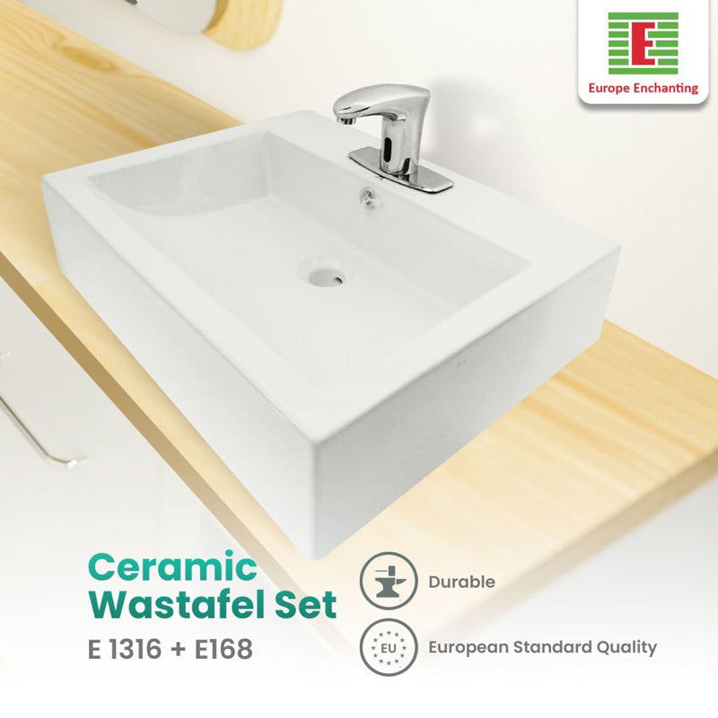 Kran Wastafel / Kran Sensor Chrome Cold Europe Enchanting E168