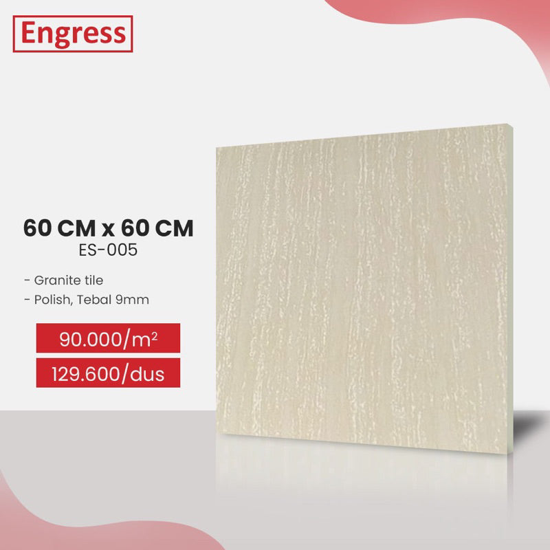 Granite tile polish Engress travertine cream Es05