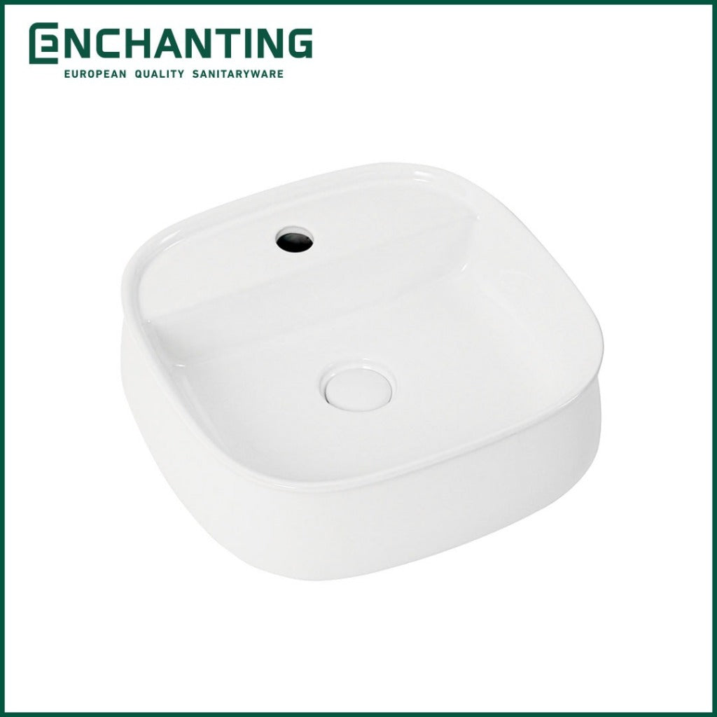 Wastafel Meja Cuci Tangan Keramik Europe Enchanting E1560
