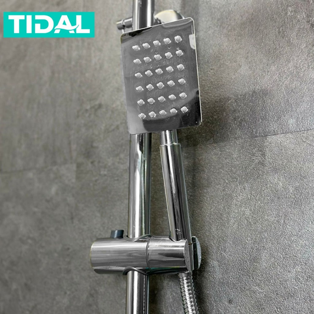 Paket Shower Tiang Set Mandi Lengkap Tidal TD126 Modern Minimalis