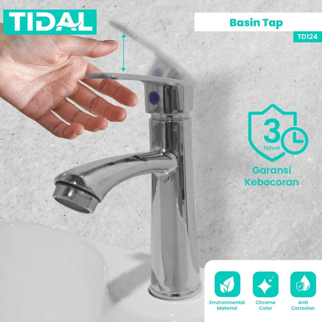 Kran Air Wastafel Tanam TIDAL TD124 / TD125
