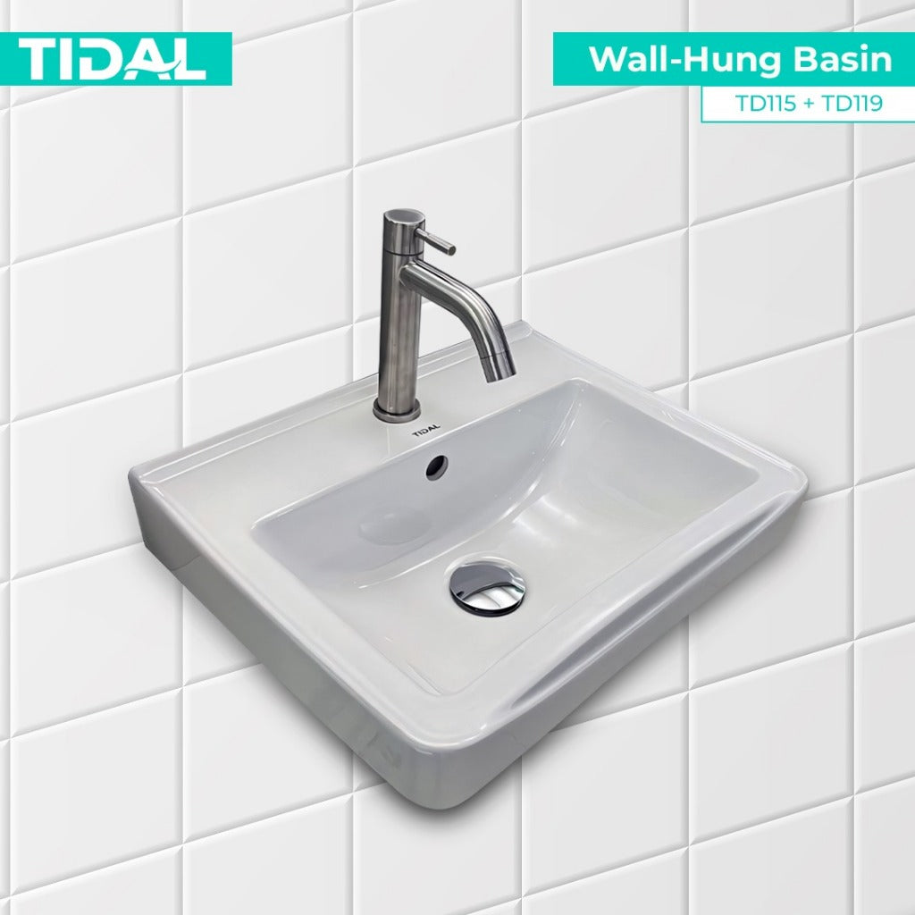 Wastafel Gantung Keramik Europe Enchanting TD115