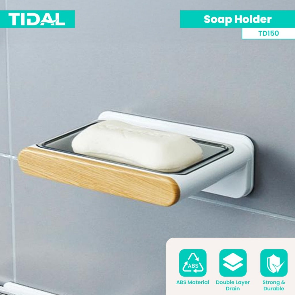 TIDAL Soap Holder Tempat Sabun Kamar Mandi ABS TD150