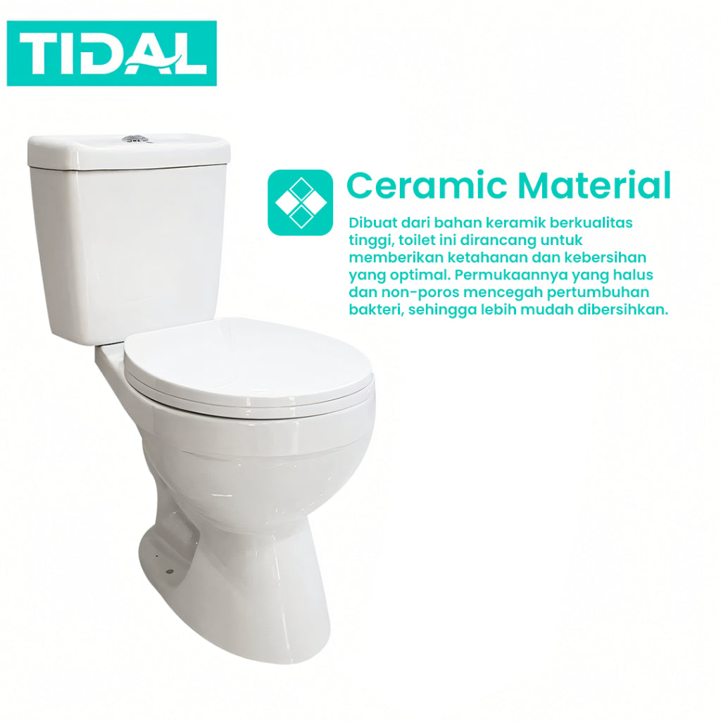 Toilet / Kloset Duduk Tidal TD082