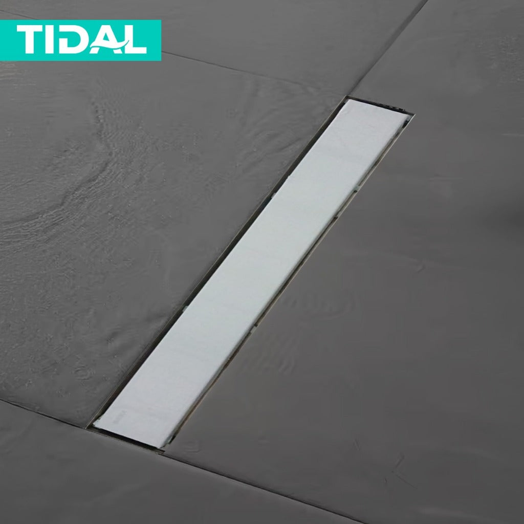 TIDAL Smart Long Floor Drain Saringan Got Stainless Steel Panjang 60cm TD151