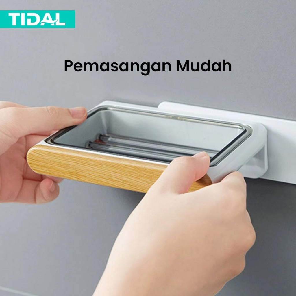 TIDAL Soap Holder Tempat Sabun Kamar Mandi ABS TD150
