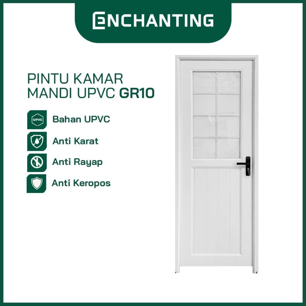 ENCHANTING Set Pintu Rumah UPVC Modern Minimalist Europe Enchanting GR Series