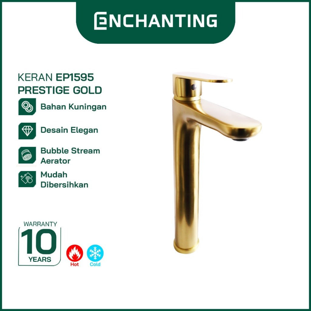 ENCHANTING Keran Wastafel Cuci Tangan Panas Dingin Kamar Mandi EP1595 Kran Air