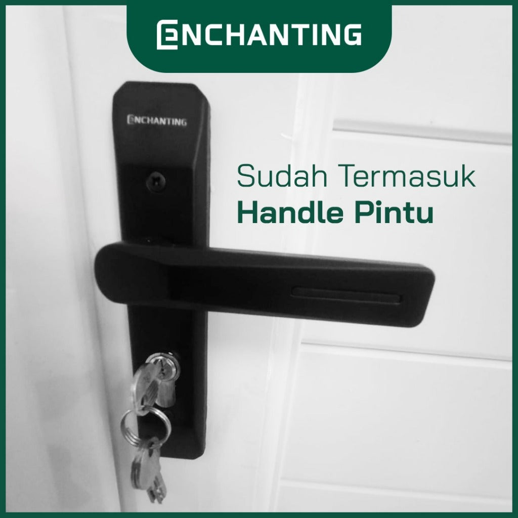 ENCHANTING Set Pintu Rumah UPVC Modern Minimalist Europe Enchanting GR Series