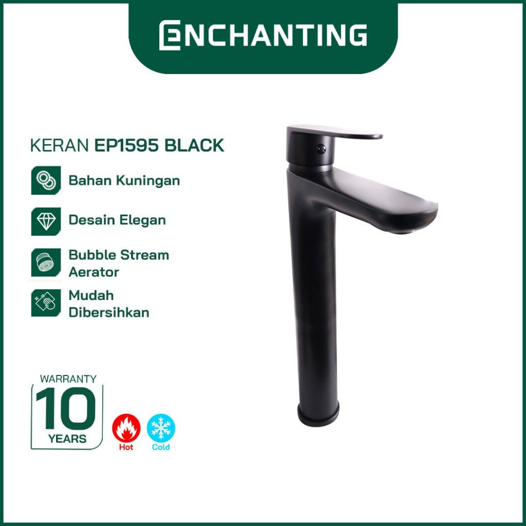 ENCHANTING Keran Wastafel Cuci Tangan Panas Dingin Kamar Mandi EP1595 Kran Air