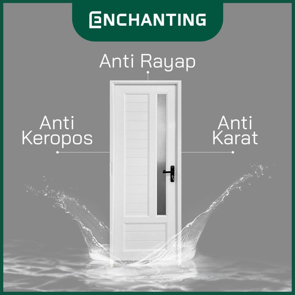ENCHANTING Set Pintu Rumah UPVC Modern Minimalist Europe Enchanting GR Series