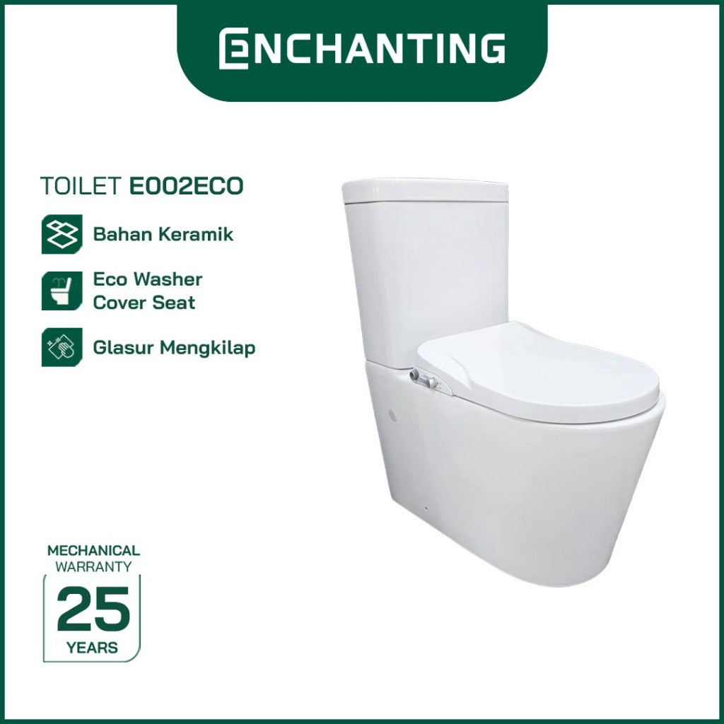 Toilet / Kloset Duduk Keramik Europe Enchanting E002Eco