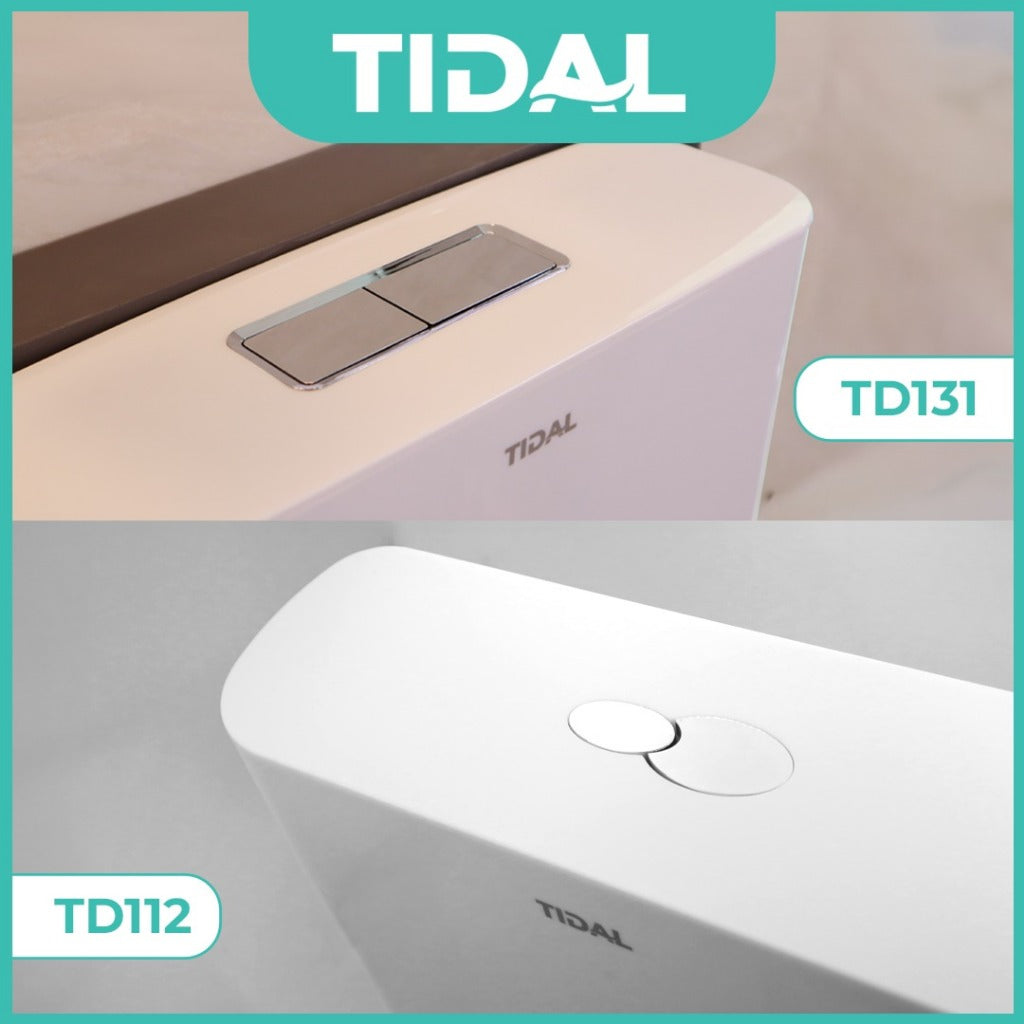 SET Toilet / Kloset Jongkok Tidal TD112/TD131 with Flush