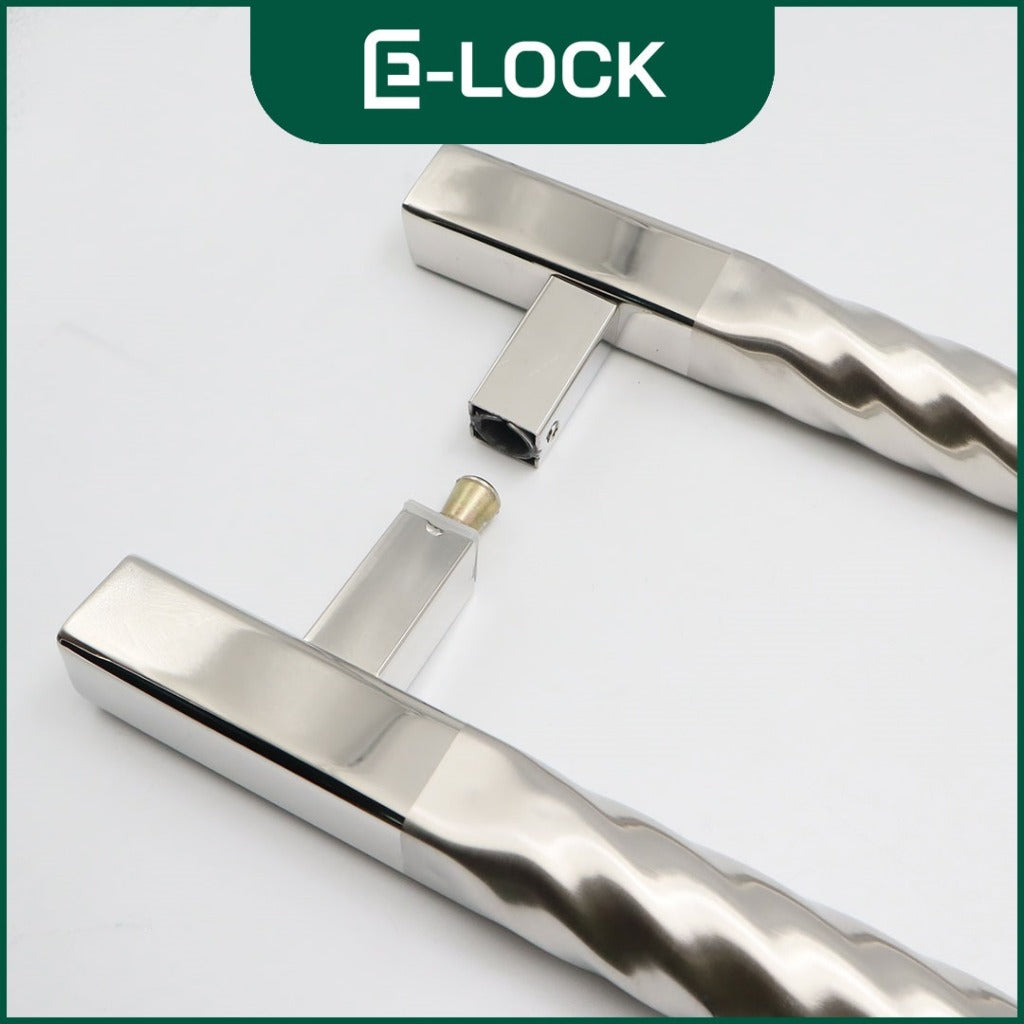 ENCHANTING Door Handle Set Pintu Rumah Material Stainless Steel Anti Karat E-Lock E1209