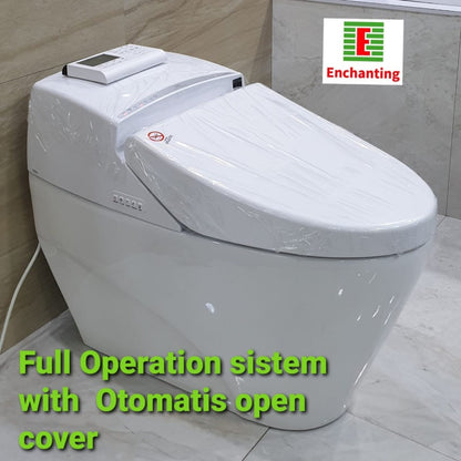 Smart Closet Toilet Europe Enchanting Full Sistem Otomatis cover E008