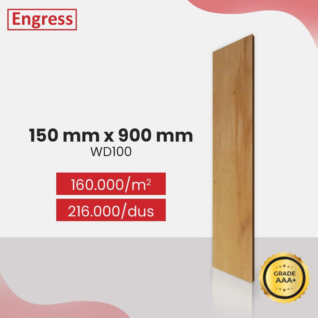 Granite Tile Wood Parquit Matt Engress 150x900mm