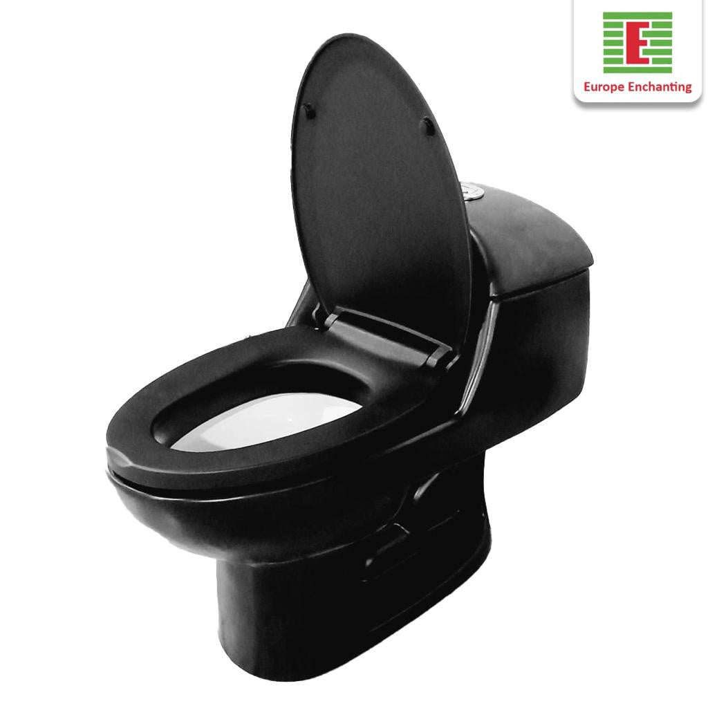 Toilet / Kloset Duduk Keramik Hitam Europe Enchanting E1303 Black