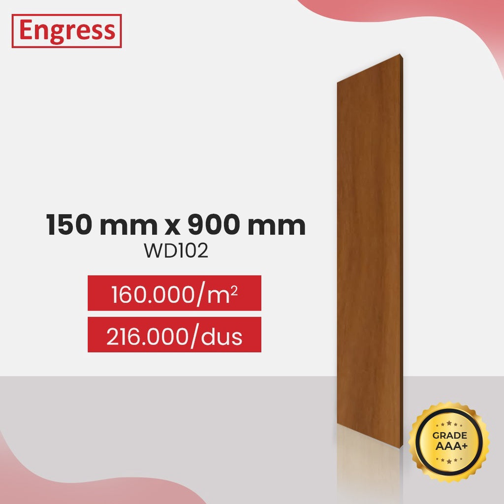 Granite Tile Wood Parquit Matt Engress 150x900mm