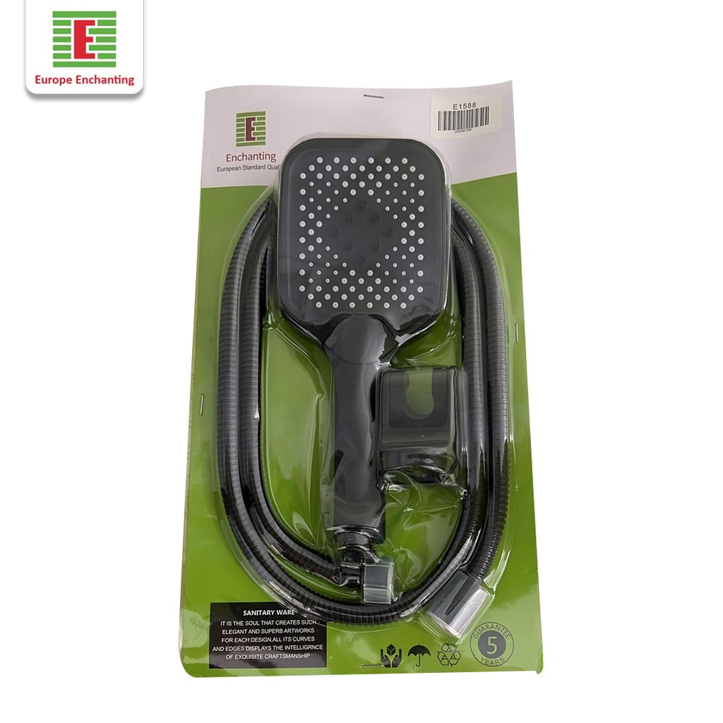 Hand Shower Mandi Hitam Minimalis Europe Enchanting E1588