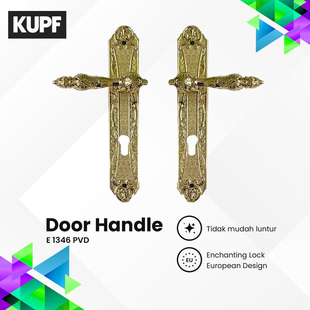 Handle Gagang Pintu Rumah High Quality Europe Enchanting E1346