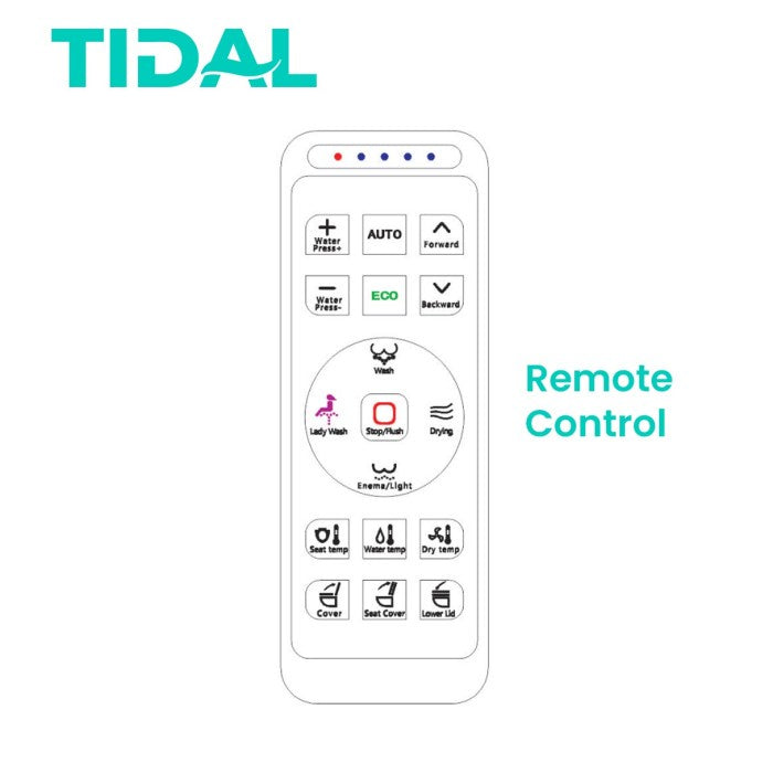 Smart Toilet / Kloset Duduk Full Automatic System Tidal TD111