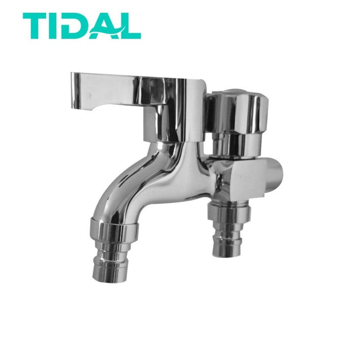 Keran Air Tembok Cabang Mesin Cuci Stainless Tidal TD088