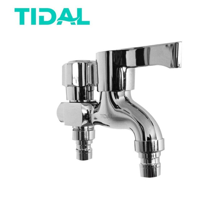 Keran Air Tembok Cabang Mesin Cuci Stainless Tidal TD088