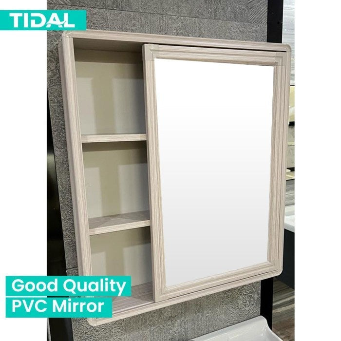 Wastafel Kabinet Kamar Mandi SET Cermin Mnimalis Modern Tidal TD066