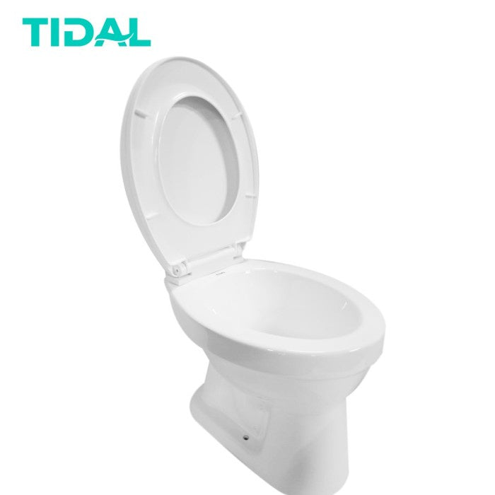 Kloset Siram / Toilet Duduk Manual Tidal TD079 with Cover