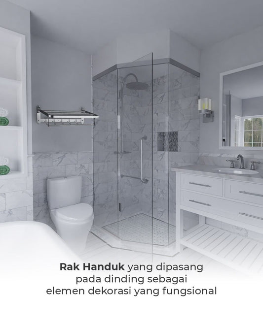 Rak Handuk Stainless Steel Enchanting