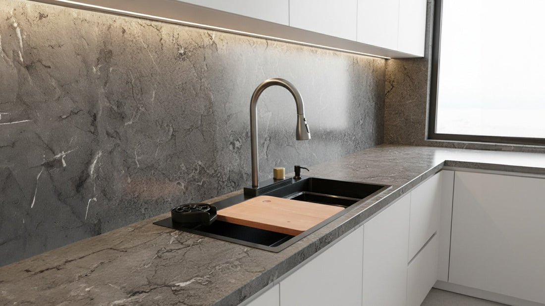 Desain Dapur Kamu Minimalis? Yuk, Lengkapi dengan Kitchen Sink Enchanting!
