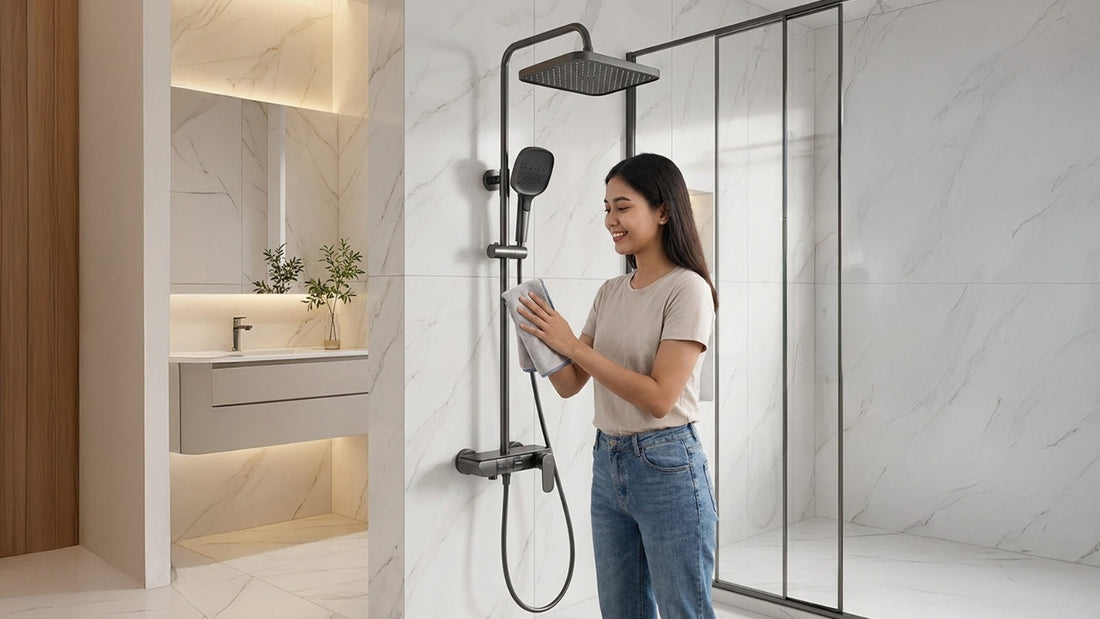 Bersih Maksimal! Ikutin Tips di Artikel Ini Buat Membersihkan Shower Kamar Mandi!