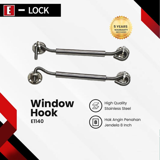 Enchanting Hook Angin Penahan Pintu Jendela Elock Window Hook Solid Stainless Steel E1140