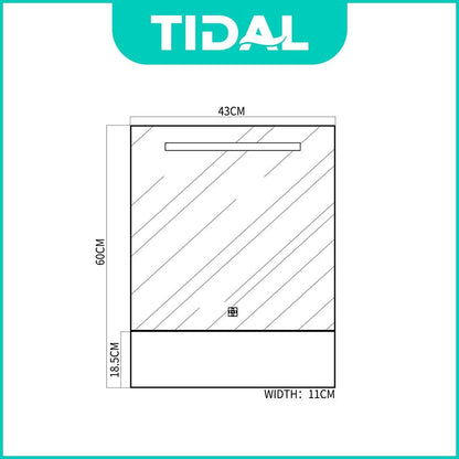 Cermin Kabinet Kamar Mandi Tidal TD062