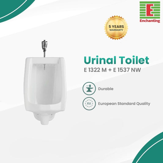 Urinal Toilet Europe Enchanting E1322+E1537NW
