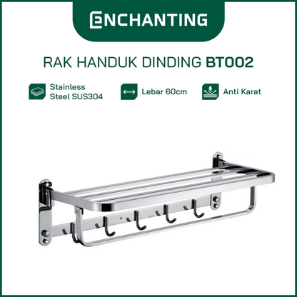 Rak Gantungan Handuk Dinding Europe Enchanting BT002