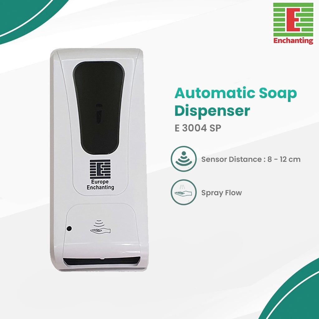 Automatic Soap Dispenser Tempat Sabun / Sanitizer Spray Europe Enchanting E3004 SP
