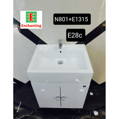 Enchanting Wastafel Cabinet Set PVC Waterproof N801