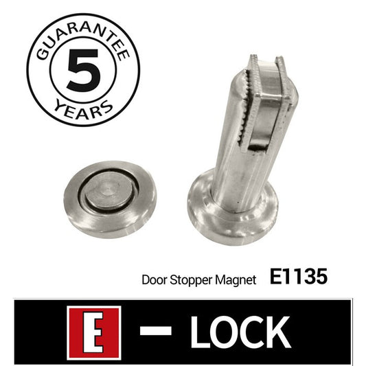 Penahan Pintu Door Stopper Elock Magnet Stainless Steel Europe Enchanting E1135