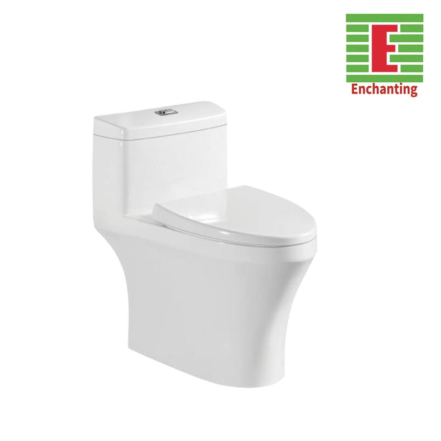 Toilet / Closet Duduk Plus Cover Europe Enchanting E1352 10 Year Garansi