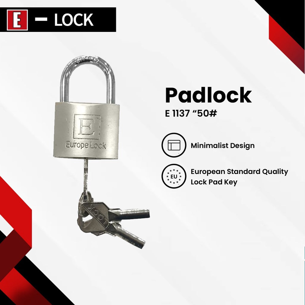 Enchanting Gembok Pintu Padlock Elock Europe E1137 "50#