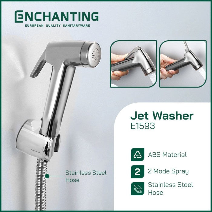 Jet Washer Closet Europe Enchanting Chrome RoseGold E1592 / E1593