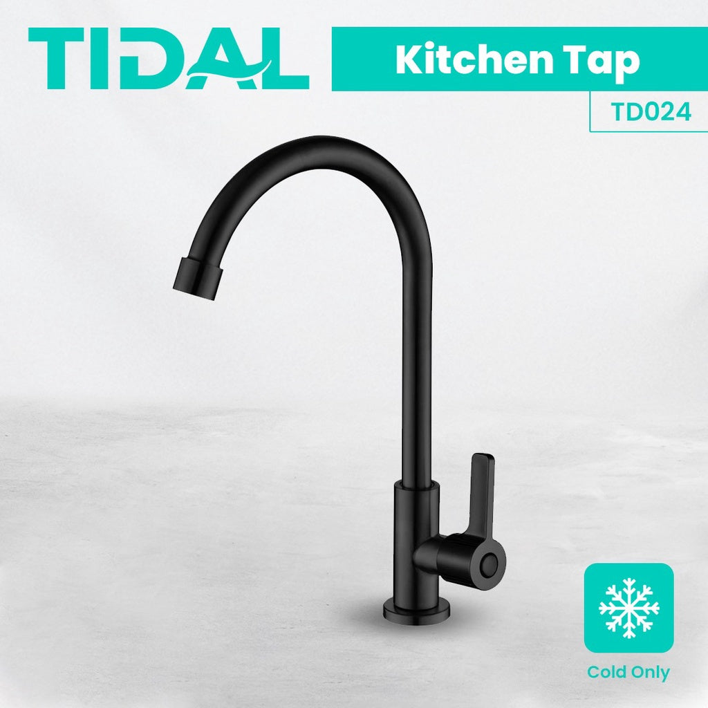 Kitchen Faucet / Keran Air Dapur Tanam Angsa Tidal TD024