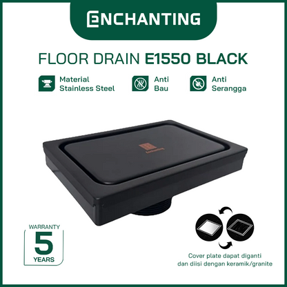 Floor Drain / Saringan Got Stainless Steel Europe Enchanting E1550